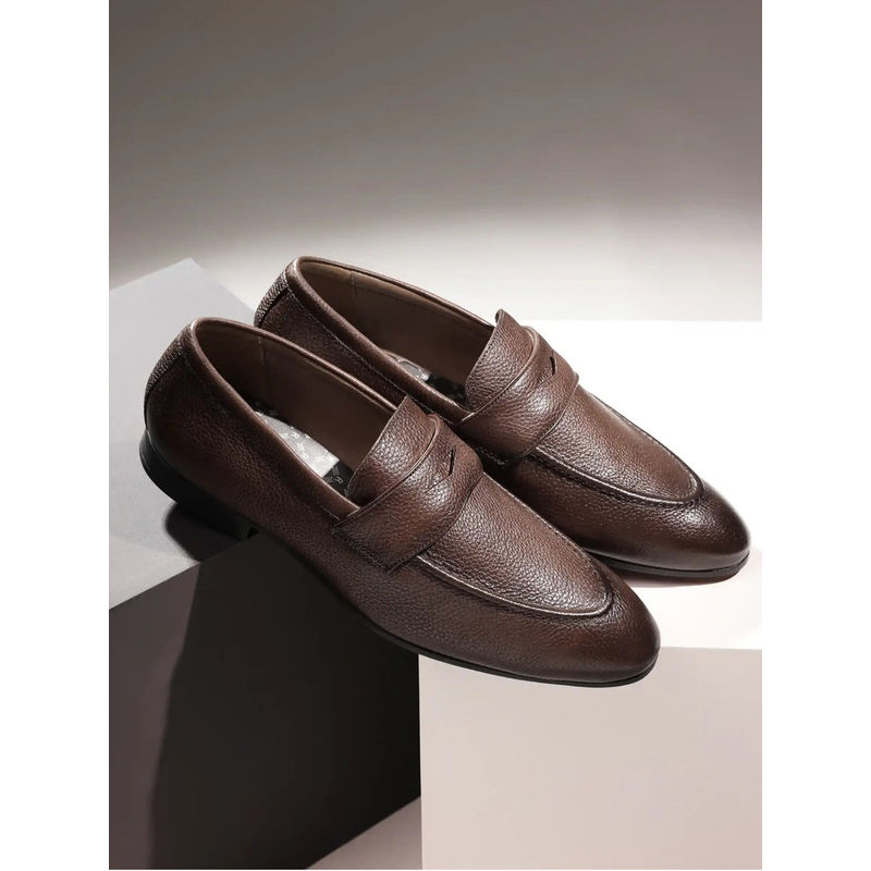 Rare Rabbit Ardent Tan Genuine Leather Formal Brogues (UK 11)