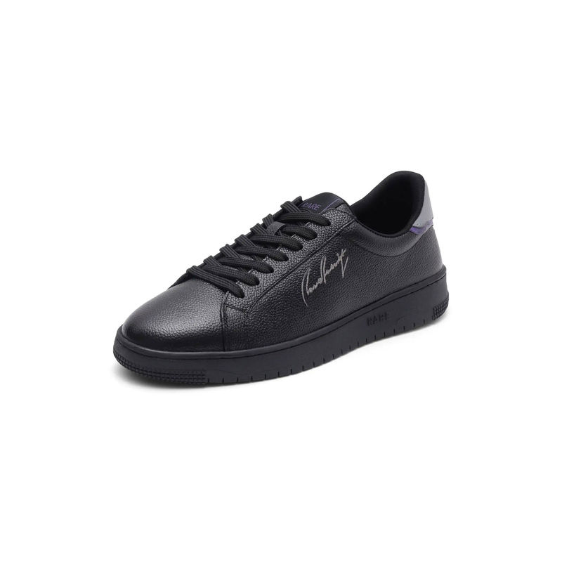 Rare Rabbit Elliot Black Genuine Leather Sneaker (UK 10)