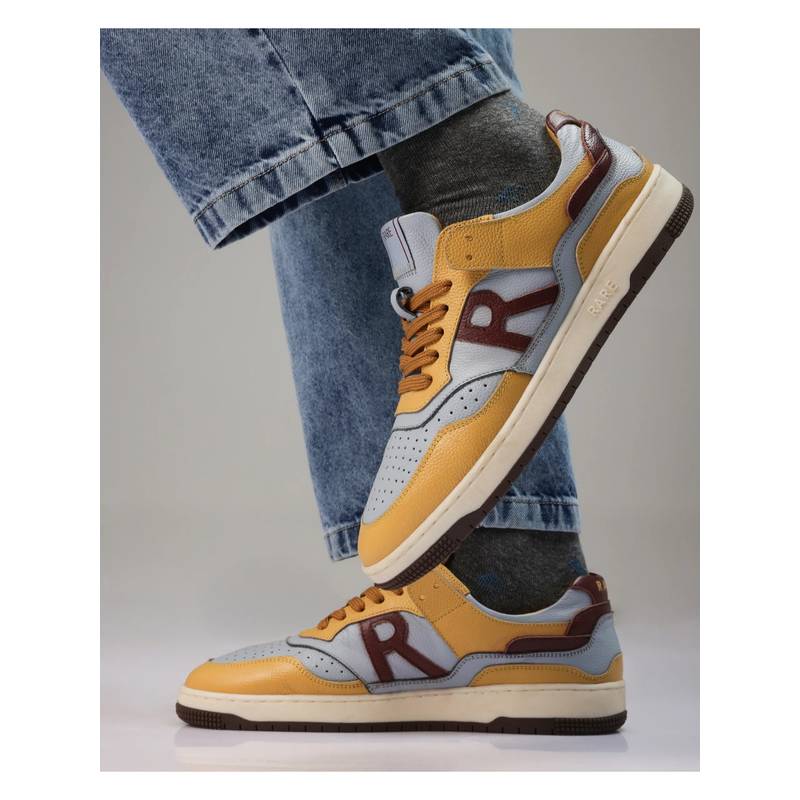 Rare Rabbit Gabbs Buy Rare Rabbit Gabbs Yellow Genuine Leather Sneaker Online