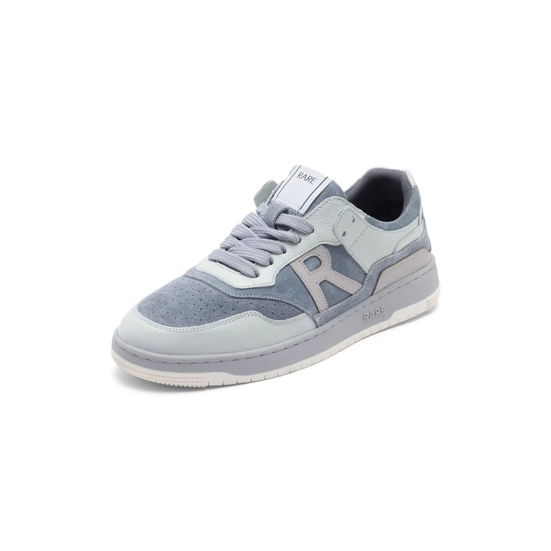 Rare Rabbit Gabbs Grey Genuine Leather Sneaker (UK 10)