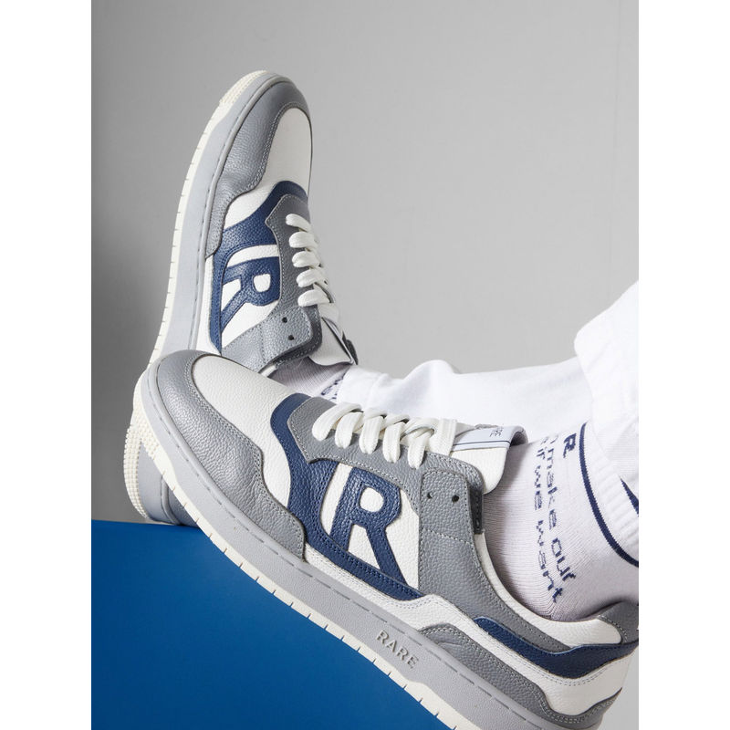 Rare Rabbit Gabriel White Genuine Leather Sneaker (UK 8)