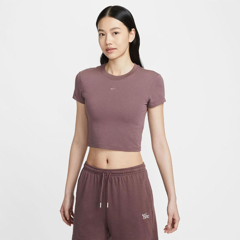 Nike Sportswear Chill Knit Women's Cropped T-Shirt (XS) (XS)