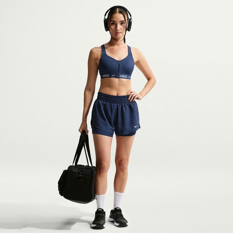 Nike Dri-FIT One Women's Mid-rise 8cm (approx.) 2-in-1 Shorts (S) (S)