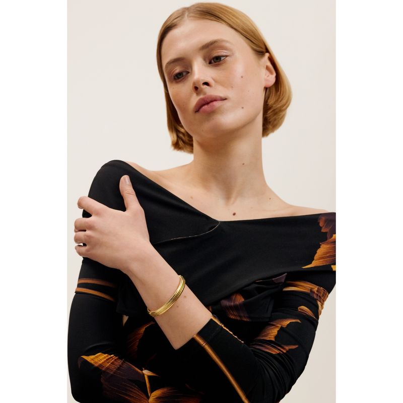 Buy Ted Baker Gold Cherlie Matrix Hinged Bangles Online