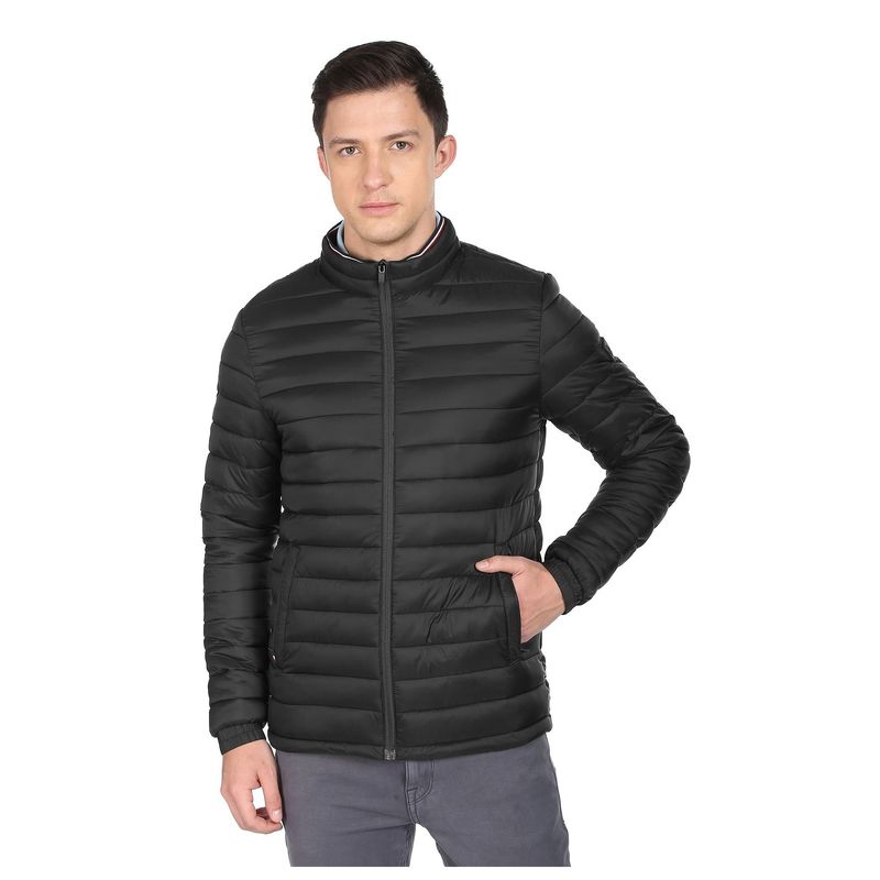Arrow Sports Black Packable Lightweight Quilted Jacket (M)