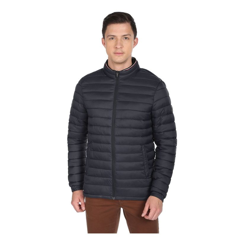 Arrow Sports Blue Packable Lightweight Quilted Jacket (M)