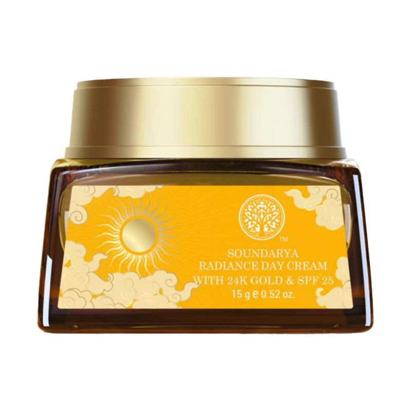 Forest Essentials Soundarya Radiance Cream Ayurvedic Anti-Aging Cream With 24K Gold & Spf 25