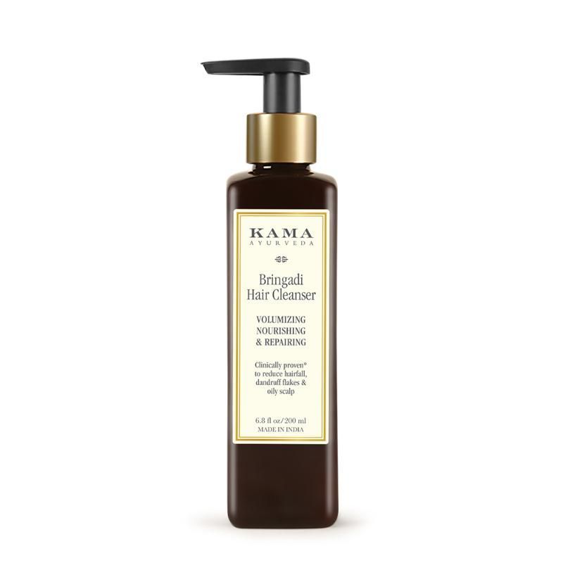 Kama Ayurveda Bringadi Sulphate & Paraben Free Hair Cleanser (Shampoo), Increases Growth & Volume