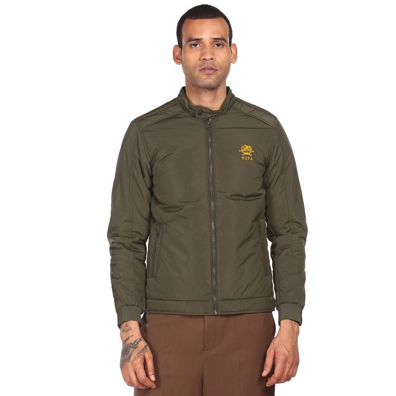 Us polo olive green jacket new arrivals