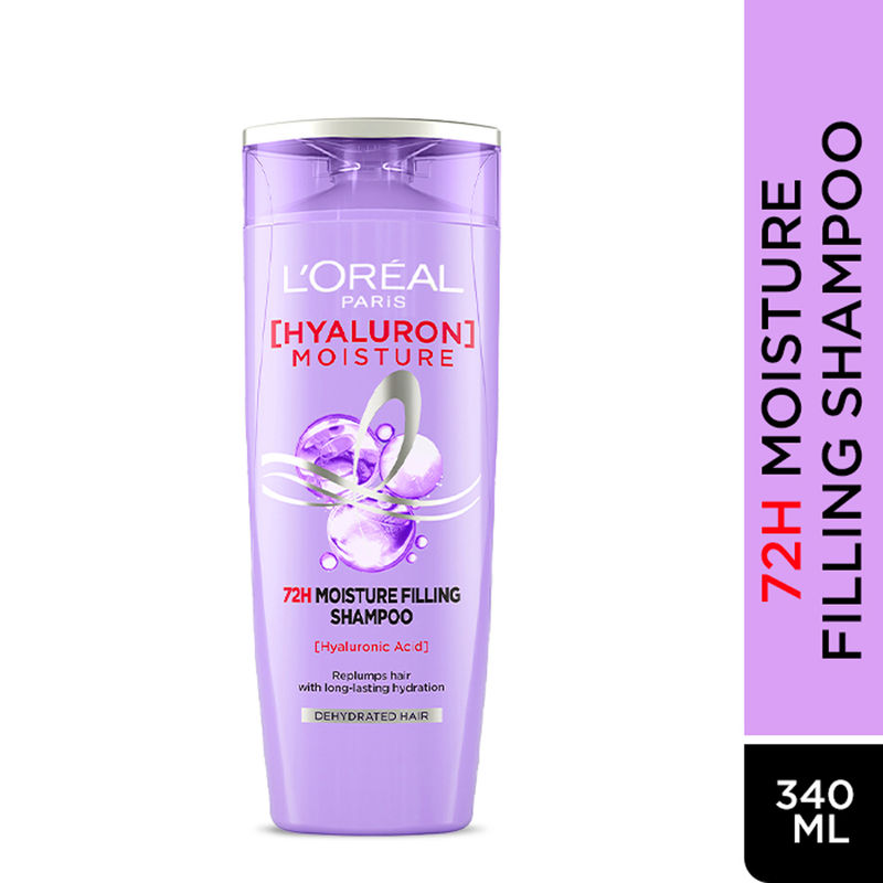 L'Oreal Paris Hyaluron Moisture 72H Moisture Filling Shampoo With Hyaluronic Acid