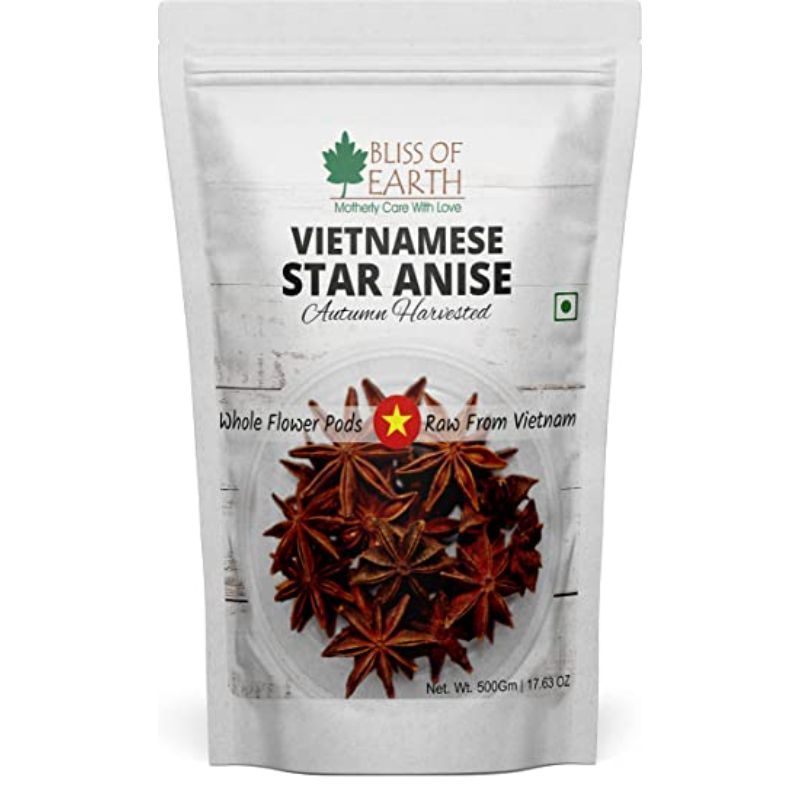 Bliss Of Earth Star Anise Whole Spices (Chakra Phool)