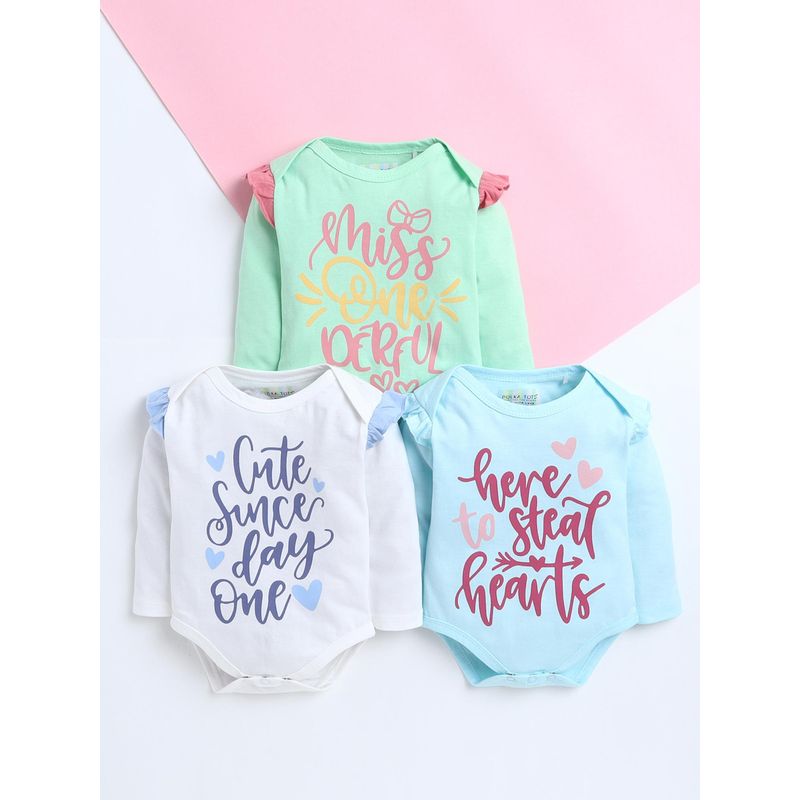 Polka Tots Printed Kids Cotton Full Sleeve Printed Onesies