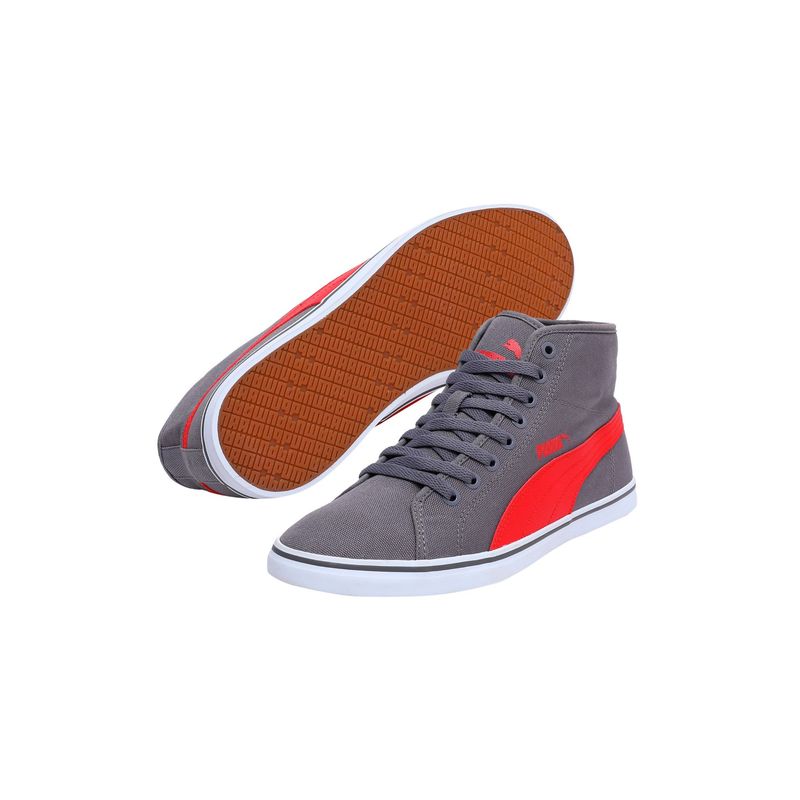Puma Elsu V2 Mid Cv Steel Gray High Risk R UK 9 Buy Puma Elsu V2 Mid Cv Steel Gray High Risk R UK 9 Online at Best Price in India Nykaa