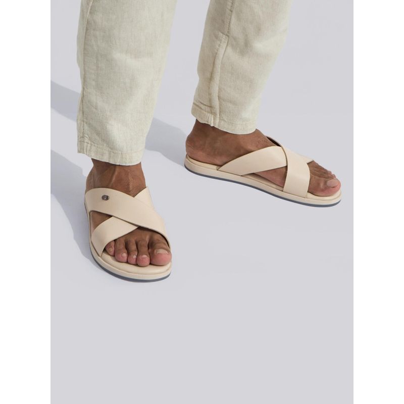 Neeman's The Minimals Off White Sandals (UK 9)