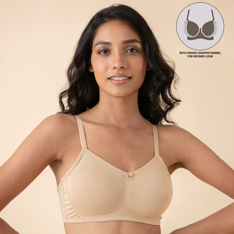 Nykd by Nykaa Soft Cup Wireless Hold Me Up Full Coverage - Nude NYB062 (36C)
