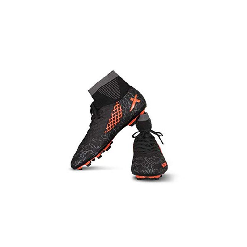 Buy Vector X Jaguar Football Shoes for Men Black Orange Online