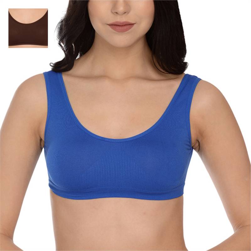 Mod & Shy Pack Of 2 Teenager Bralette Bra - Multi-Color (32B)