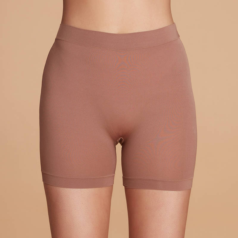 Nykd by Nykaa Anti Chafe Shorts - Nyp357 - Brown (XS)