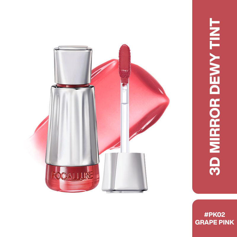 Focallure 3D Mirror Lasting Dewy Lip Tint - Grape Pink