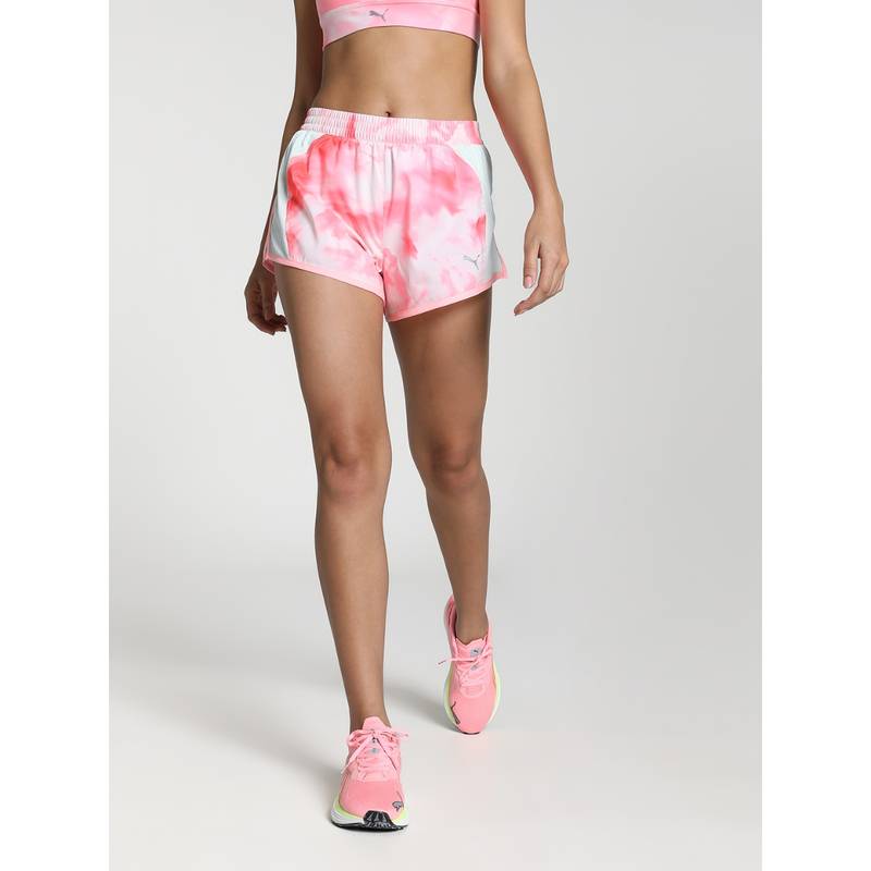 Puma RUN FAVORITE VELOCITY 3" Women Pink Shorts (XL)