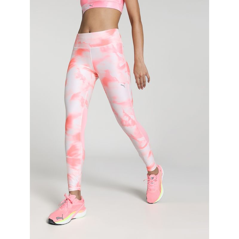 Puma RUN FAVORITE 7-8 Women Pink Tights (M)