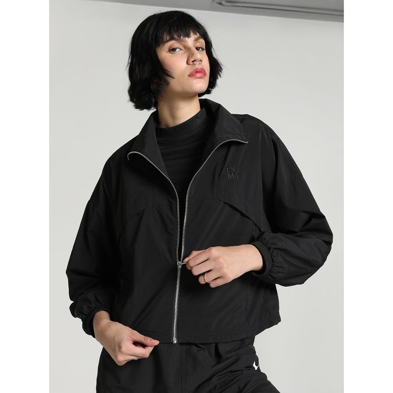 Puma INFUSE Women Black Track Jackets Buy Puma INFUSE Women Black