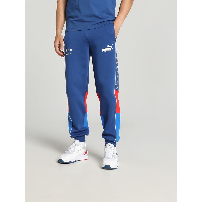 Blue puma track pants outlet
