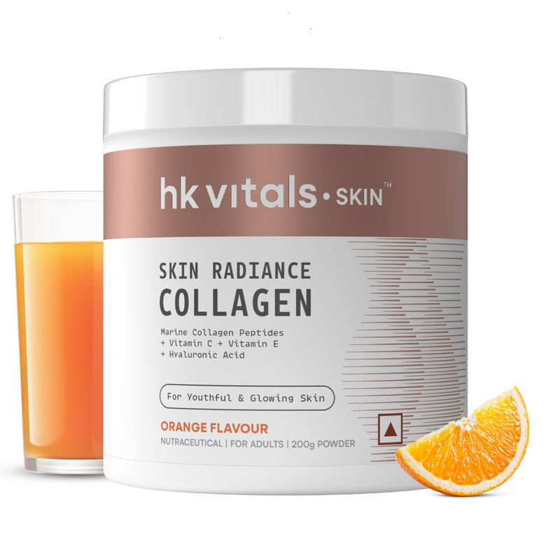 HealthKart Hk Vitals Skin Radiance Collagen Supplement With Biotin - Orange