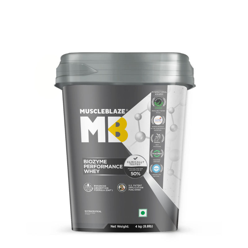 MuscleBlaze Biozyme Performance Whey Protein - Rich Chocolate