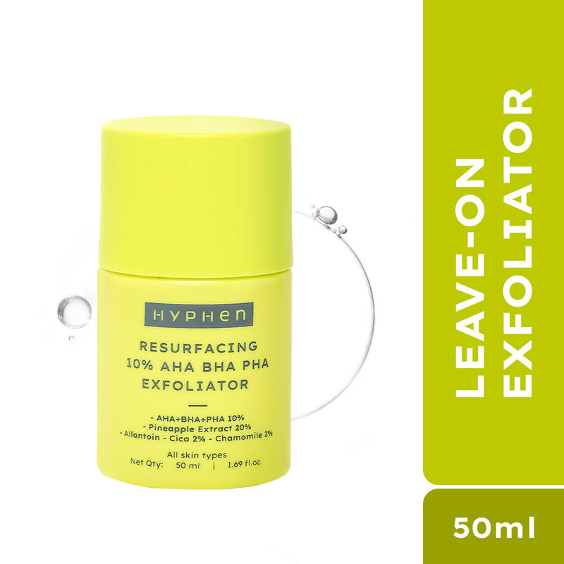 Buy Hyphen Resurfacing 10% AHA BHA PHA Exfoliator With 20% Pineapple ...