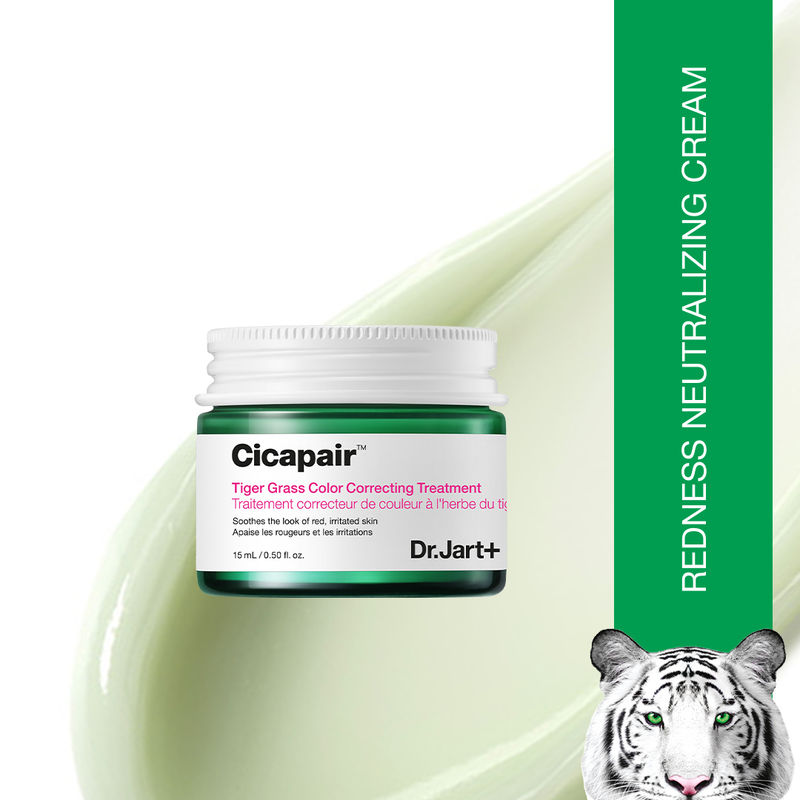 Dr.Jart+ Cicapair Tiger Grass Color Correcting Treatment With Cica Extracts & Niacinamide (Dermatologist Tested)