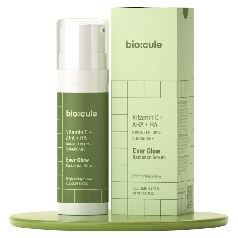 Biocule Ever Glow Radiance Vitamin C Face Serum - For All Skin Types