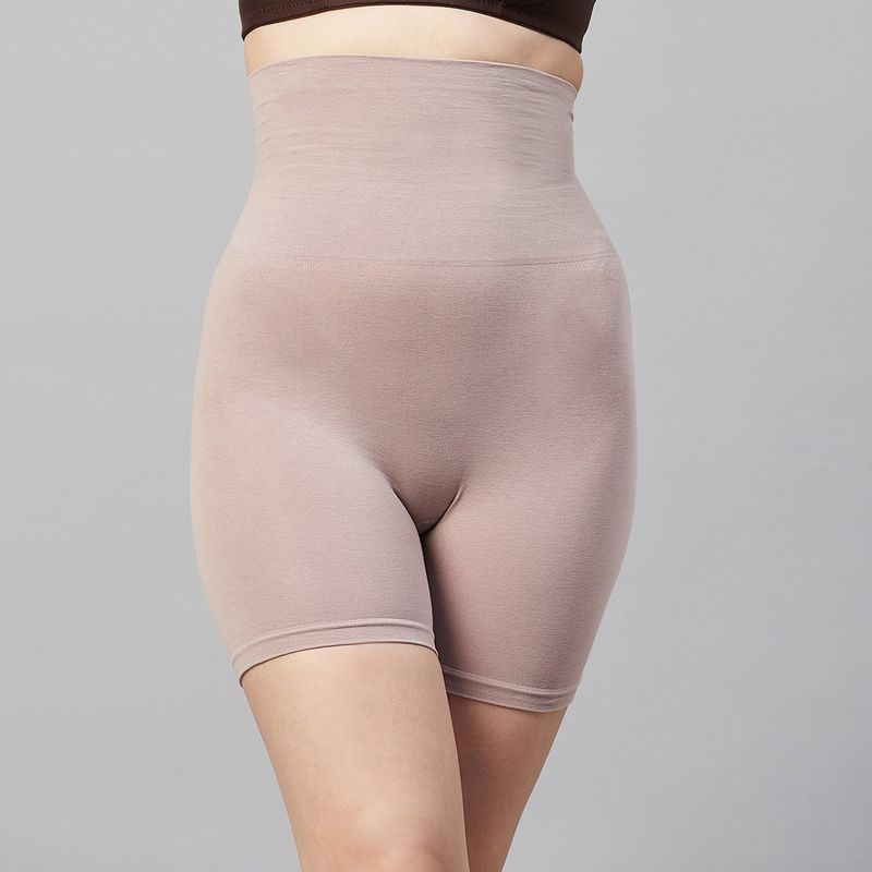 C9 Airwear Seamless Cotton Shaping Shorts For Women - Purple (3XL)