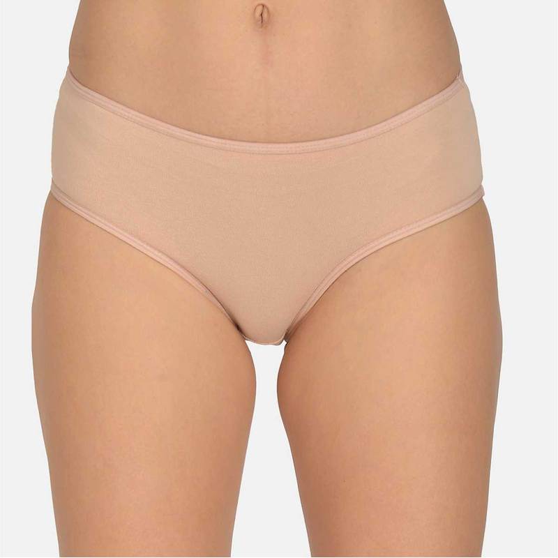 Mod & Shy Women Hipster Brief - Beige (M)