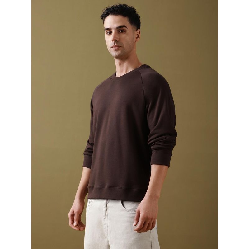 DILLINGER Men Over Sized Brown Raglan T-Shirt (2XL)