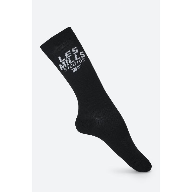 Reebok Unisex Les Mills Crew Socks - Black (M)
