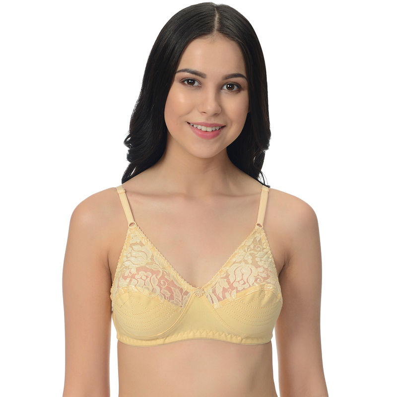 Buy online Beige Non Padded Regular Bra from lingerie for Women by Mod &  Shy for ₹299 at 67% off