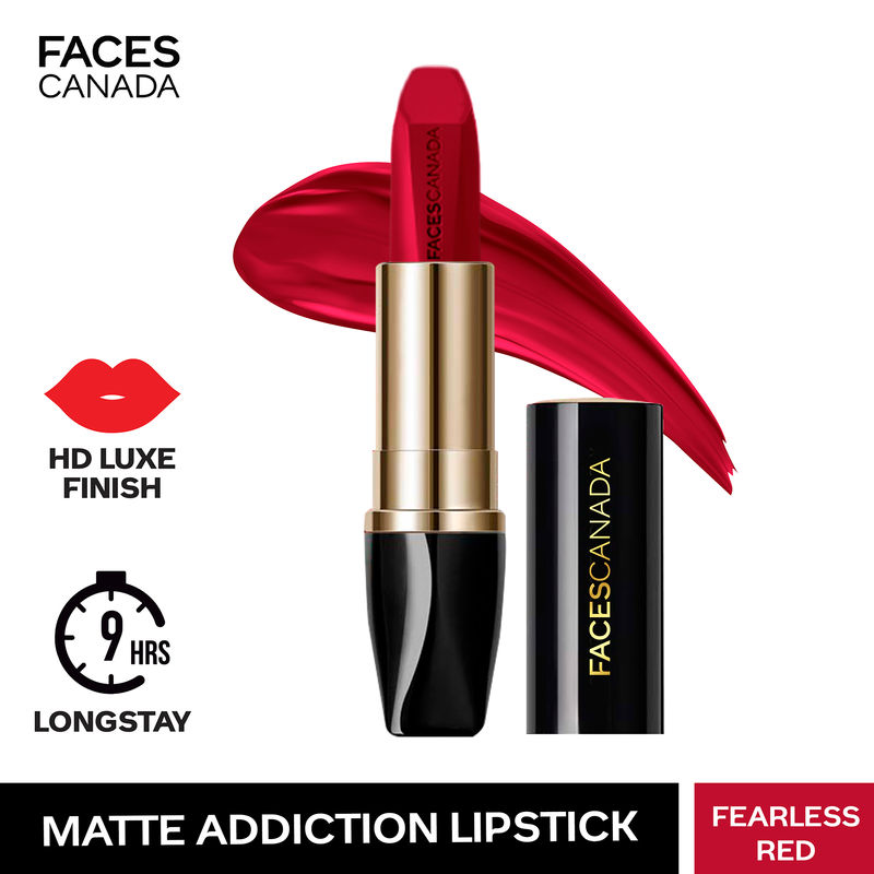 Faces Canada Matte Addiction Lipstick - Fearless Red 06