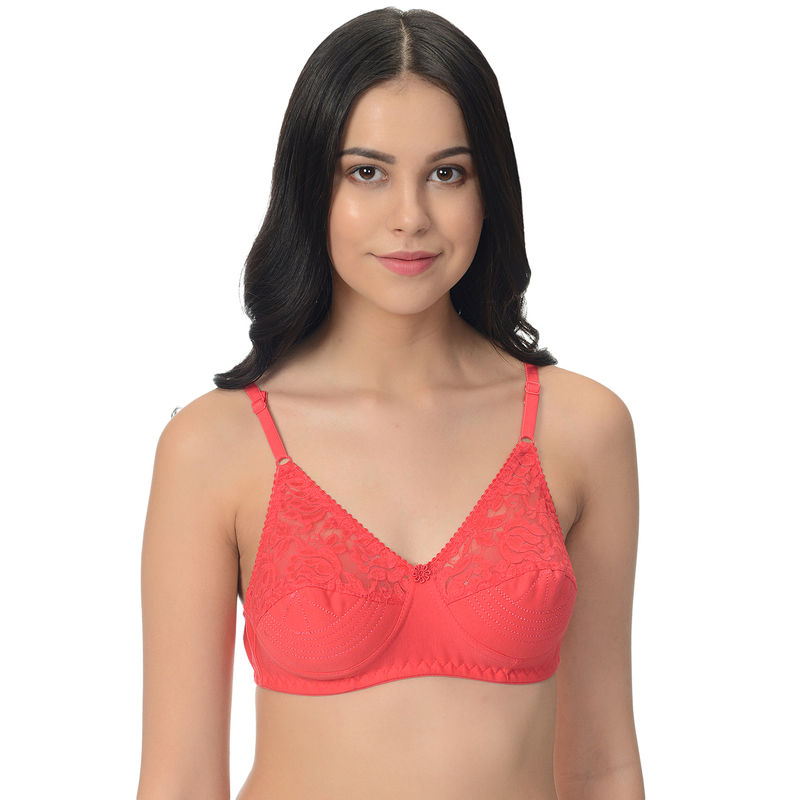 Mod & Shy Carrot Non-padded Non wired Basic Bra (32B)