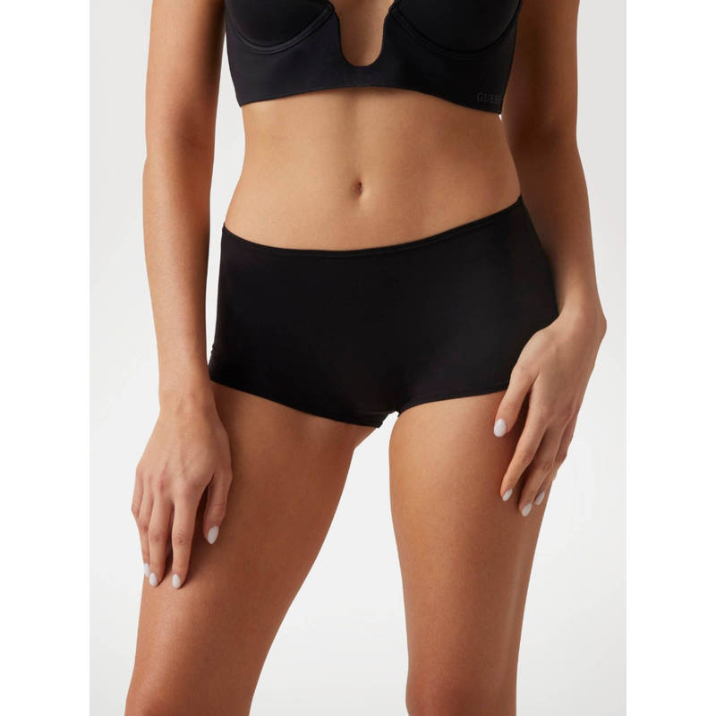 Guess Polyamide Solid Black Eveline Boyshorts (S)