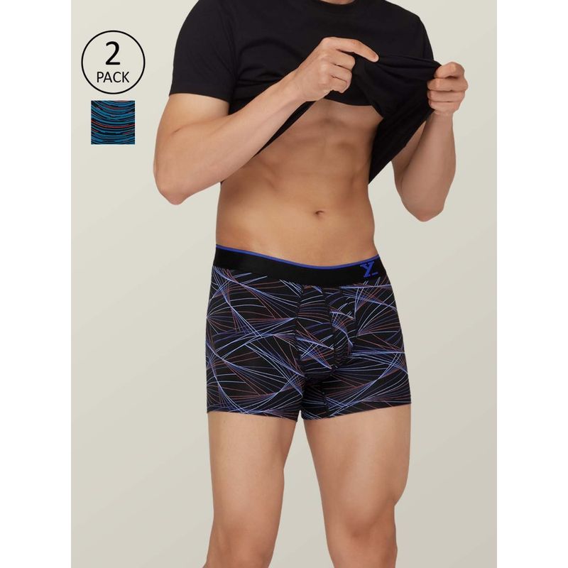 XYXX Flux Modal Innerwear Ultra-soft & Breathable Underwear for Men Multi-Color (Pack of 2) (S)