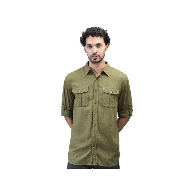 WOODS Solid Woodland Shirt - Green (XL)