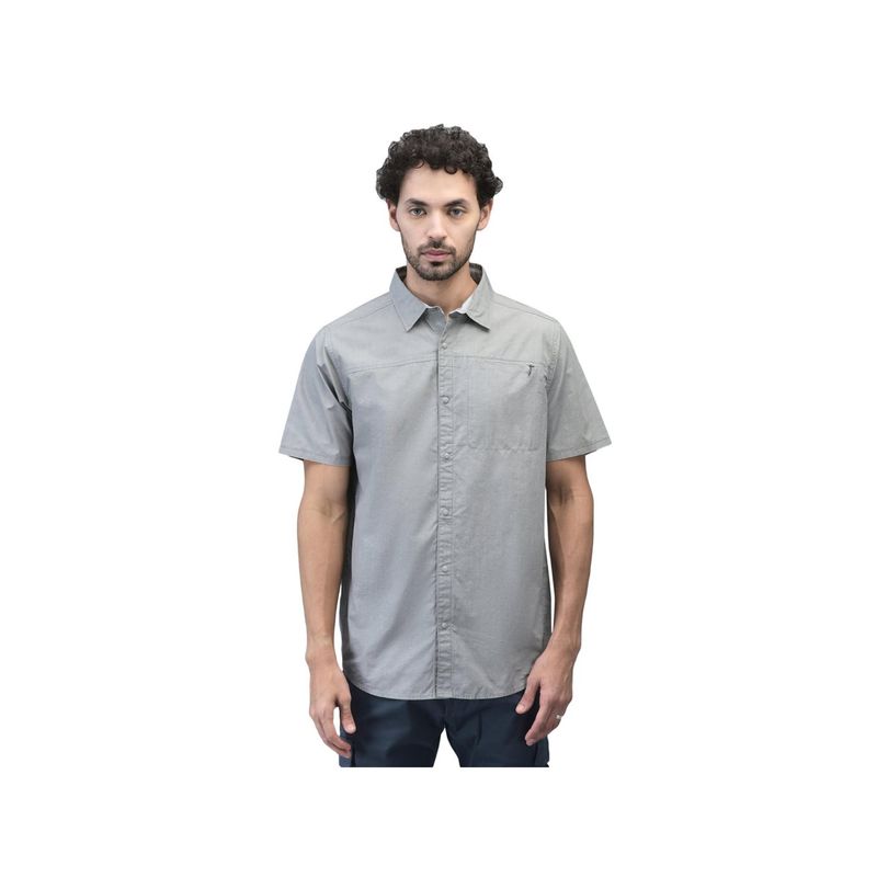 WOODS Solid Woodland Shirt - Grey (M)