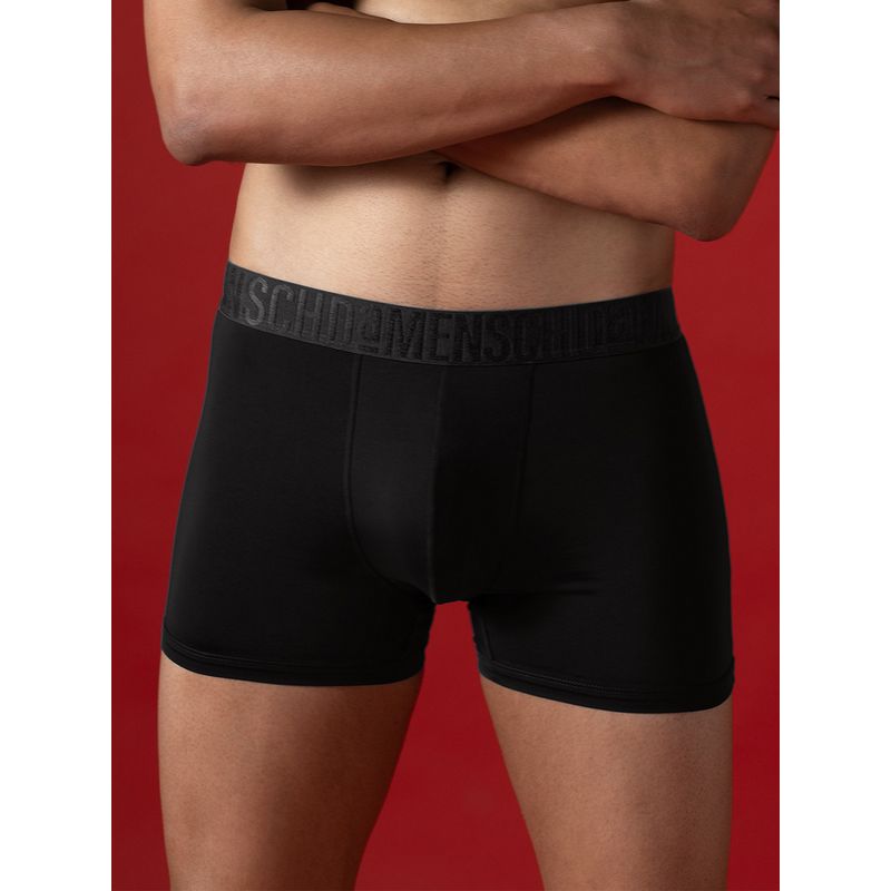 DaMENSCH Black Supremely Lightweight Premium Sheen Trunk (S)