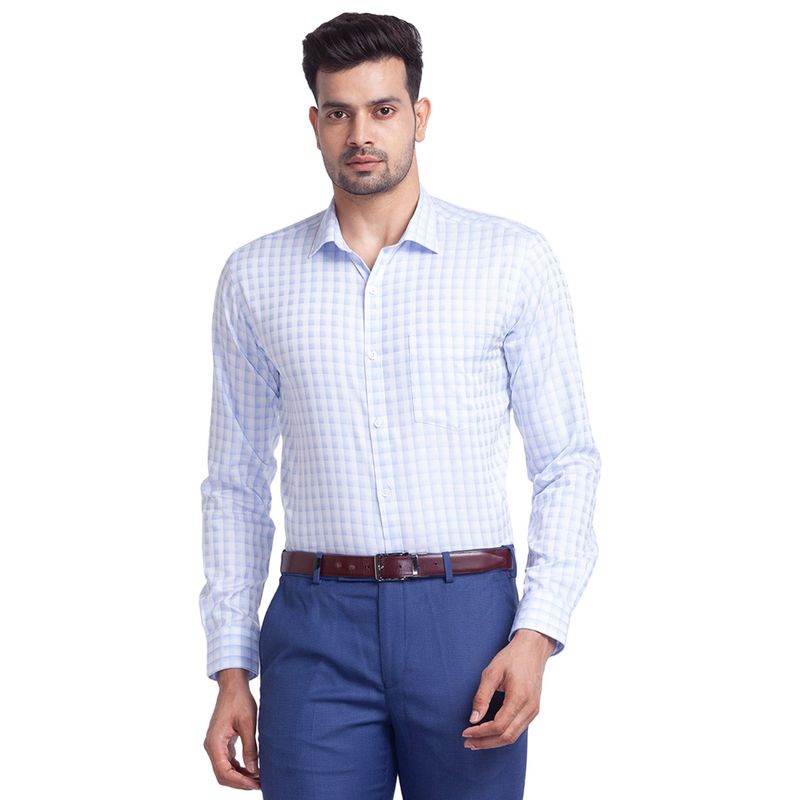 Park Avenue Medium Blue Shirt (39)