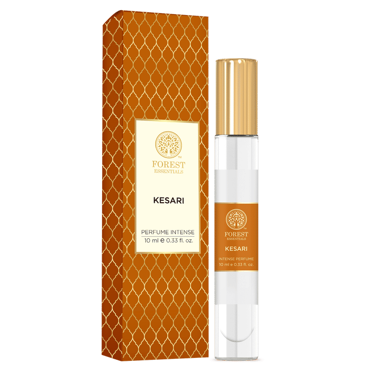 Forest Essentials Kesari Perfume Intense - Long Lasting Luxury Perfume