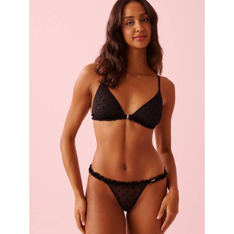 La Vie En Rose Unlined Lvib Wireless T-Shirt Bra Black (M)
