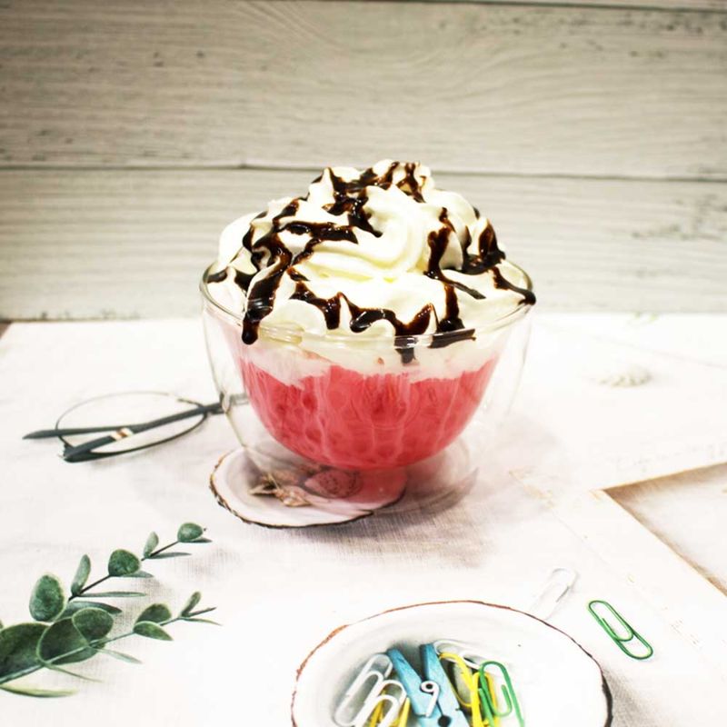 Buy EZ Life Borosilicate Double Wall Dazzle Glass Soup Bowls