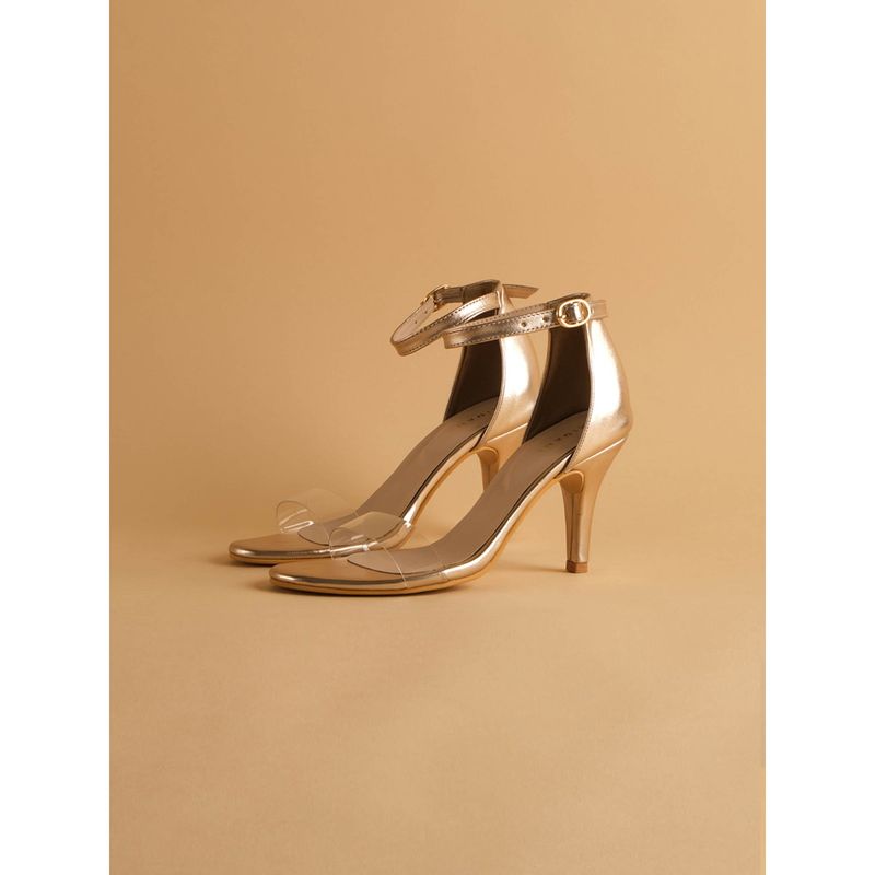 Clear strap high hotsell heels