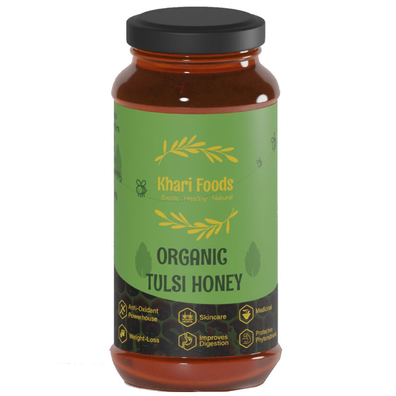 Khari Foods Premium Raw Organic Forest Honey